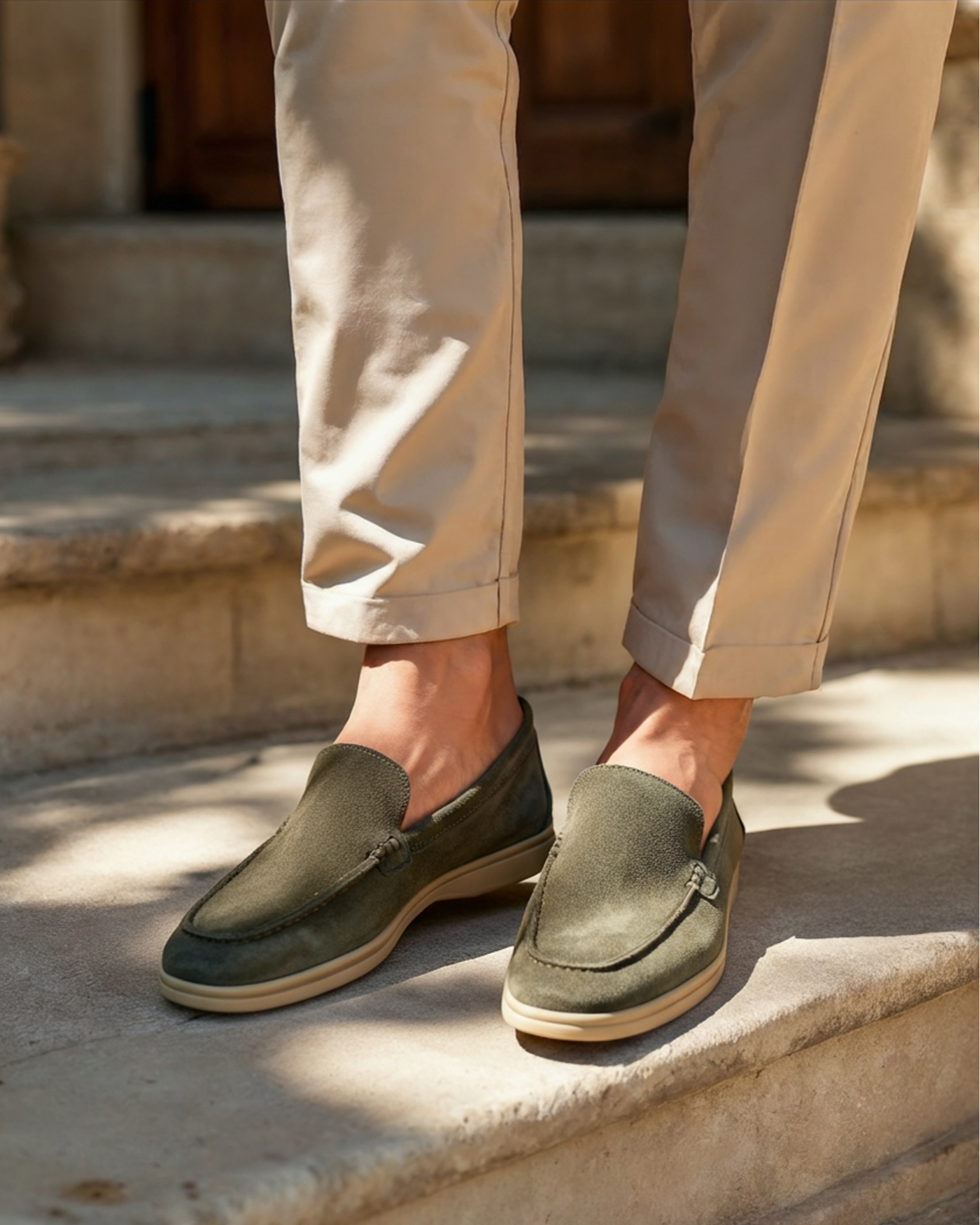 Mocassins Premium en Daim Homme | Style Raffiné & Confort