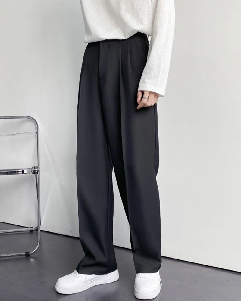 Pantalon Wide Fit Homme | Coupe Large & Confort Moderne