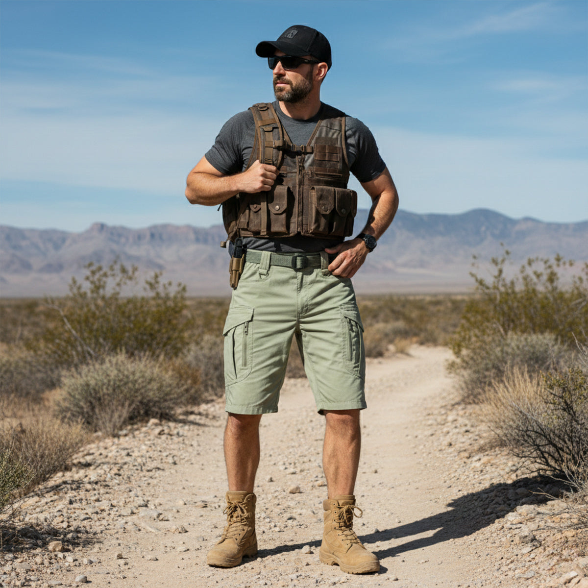 Short Cargo Homme Léger | Poches Pratiques & Confort