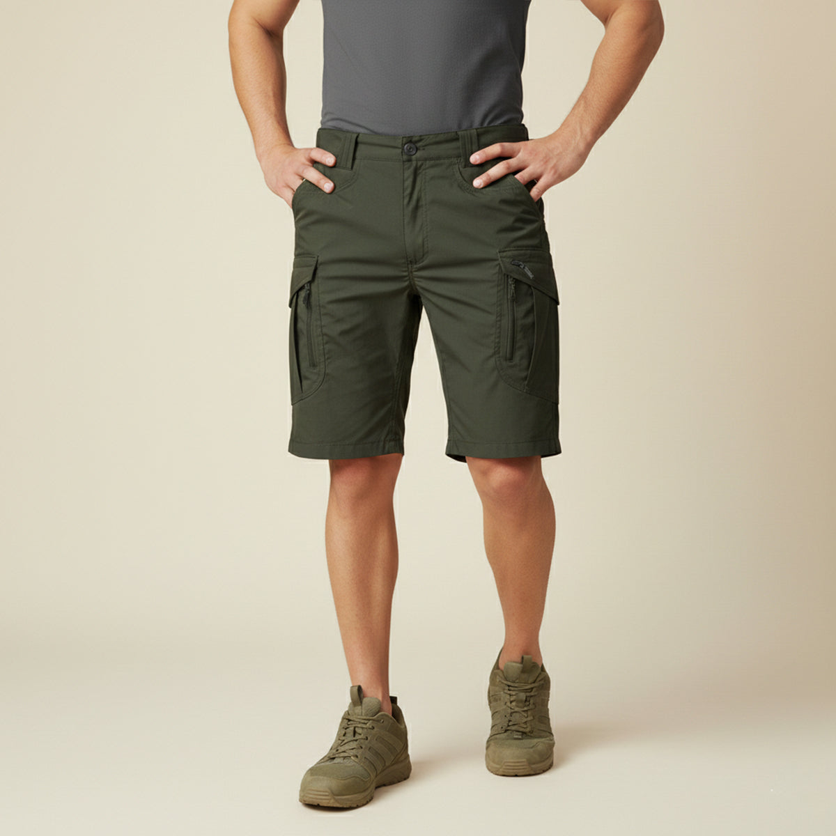 Short Cargo Homme Léger | Poches Pratiques & Confort
