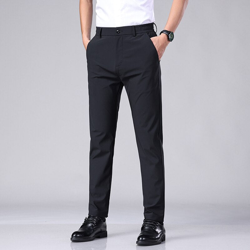 Pantalon Stretch Homme Business | Confort & Style Moderne