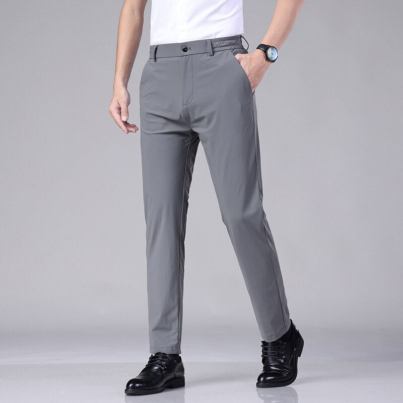 Pantalon Stretch Homme Business | Confort & Style Moderne