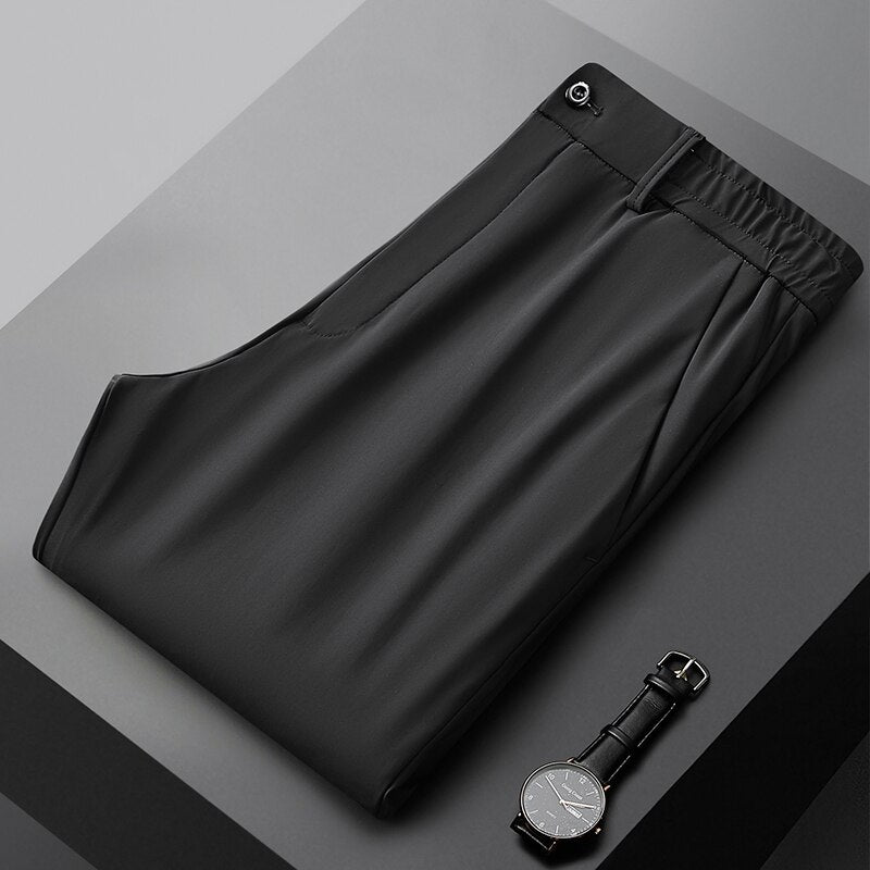 Pantalon Stretch Homme Business | Confort & Style Moderne